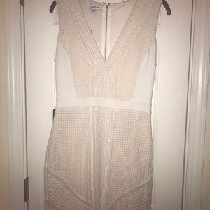 Brand new, Bebe, bodycon and mesh dress